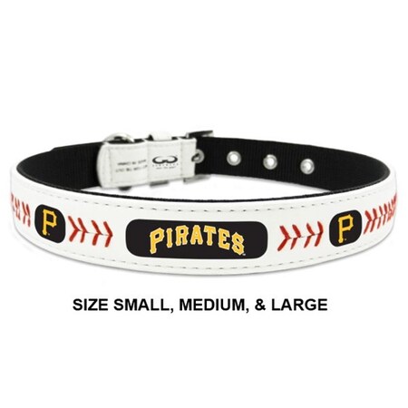 Gamewear Pittsburgh Pirates Leather Baseball Collar - Toy gwCLC-MLB-PIP-0001